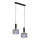 Jupiter 1850 - VA2 - Candelabro num fio VANES 2xE27/60W/230V