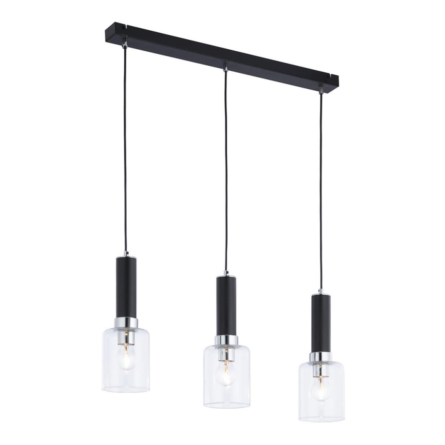 Jupiter 1869 - TU3 - Candelabro num fio TULUZA 3xE27/60W/230V prata
