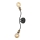 Jupiter 1879 - LU K2  - Luz de parede LUCE 2xE27/60W/230V