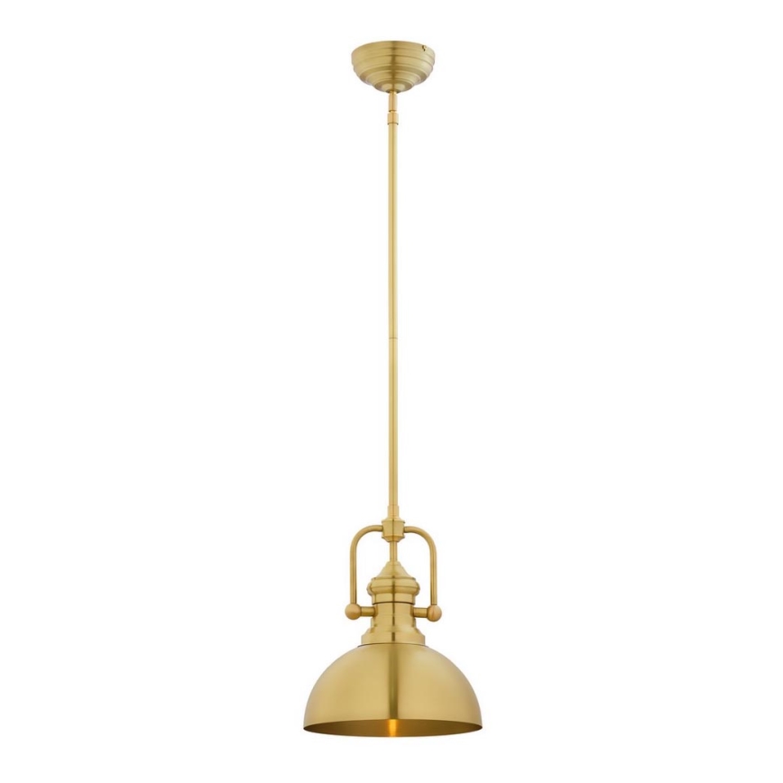 Jupiter 1914 - Candelabro suspenso PLATINO 1xE27/60W/230V latão