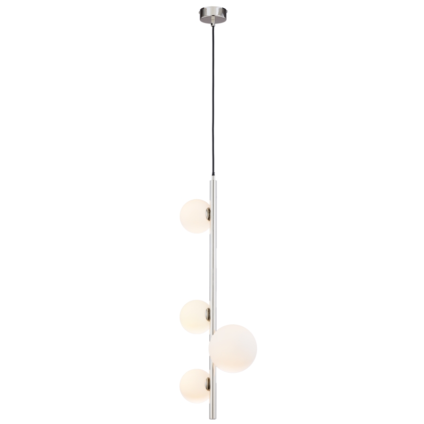 Jupiter 1925 - Candelabro suspenso TAIDA 4xG9/40W/230V cromado brilhante