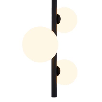 Jupiter 1926 - Candelabro suspenso TAIDA 4xG9/40W/230V preto