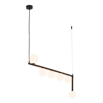 Jupiter 1927 - Candelabro suspenso TAIDA 6xG9/40W/230V preto