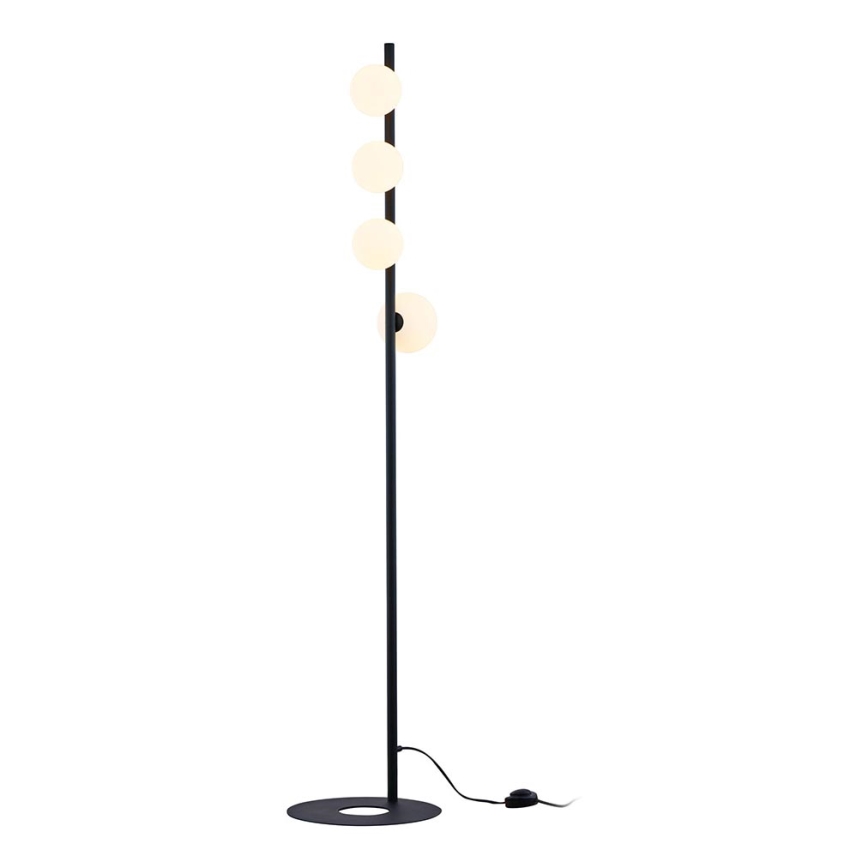 Jupiter 1929 - Candeeiro de chão TAIDA 4xG9/40W/230V preto