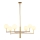 Jupiter 1930 - Candelabro suspenso FEME 6xG9/40W/230V latão