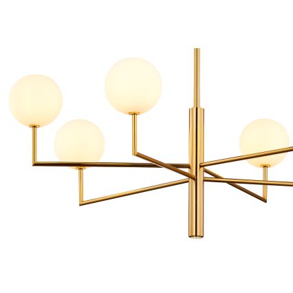 Jupiter 1930 - Candelabro suspenso FEME 6xG9/40W/230V latão