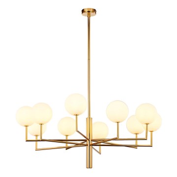 Jupiter 1931 - Candelabro suspenso FEME 10xG9/40W/230V latão