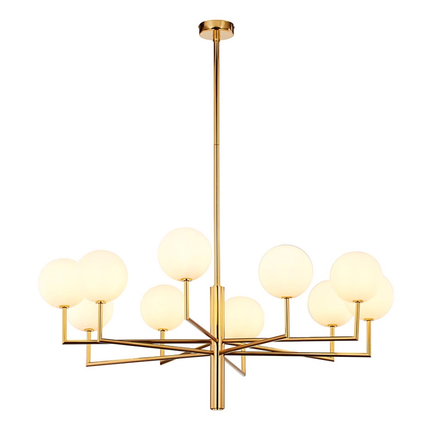 Jupiter 1931 - Candelabro suspenso FEME 10xG9/40W/230V latão