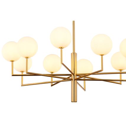 Jupiter 1931 - Candelabro suspenso FEME 10xG9/40W/230V latão