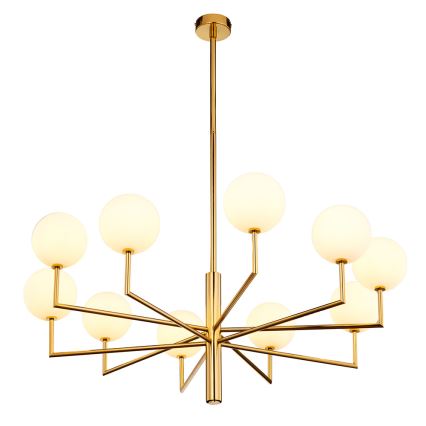 Jupiter 1931 - Candelabro suspenso FEME 10xG9/40W/230V latão