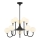 Jupiter 1948 - Candelabro suspenso SELEN 10xG9/40W/230V preto