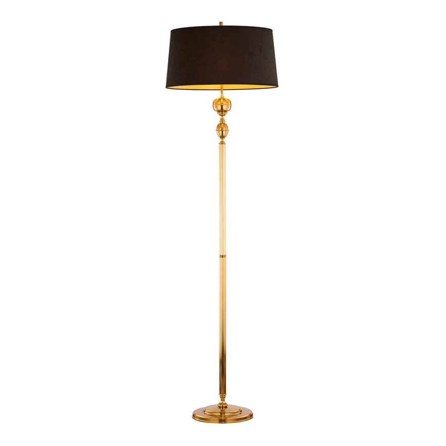 Jupiter 1955 - Candeeiro de chão BATUMI 1xE27/40W/230V preto/latão