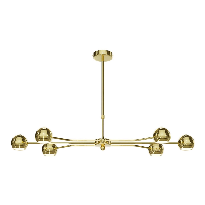 Jupiter 1978 - Candeeiro suspenso TIANA 6xGU10/10W/230V dourado