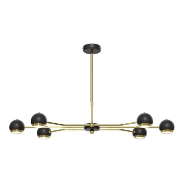 Jupiter 1979 - Candeeiro suspenso TIANA 6xGU10/10W/230V preto/dourado