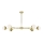 Jupiter 1980 - Candeeiro suspenso TRENTO 6xG9/10W/230V dourado