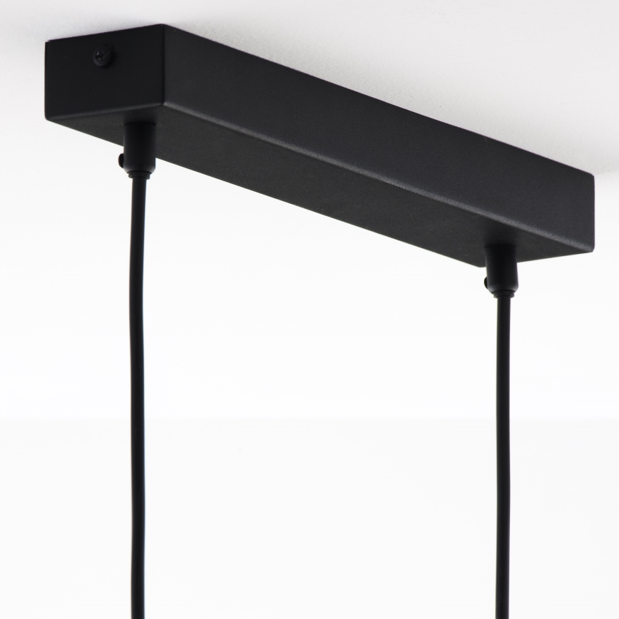 Jupiter 1990 - Candeeiro suspenso HANZA 3xG9/10W/230V preto/dourado