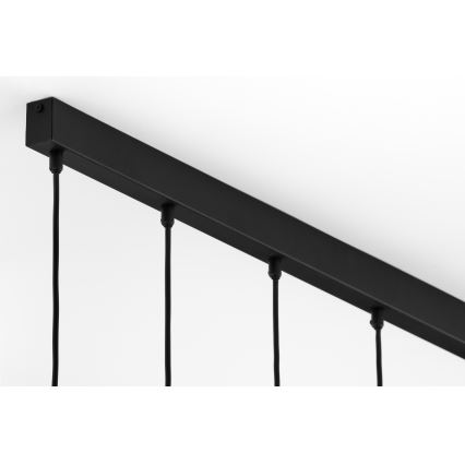 Jupiter 2005 - Candeeiro suspenso ALAS 6xGU10/10W/230V preto/dourado