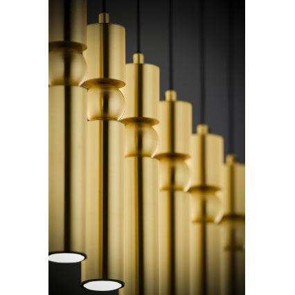 Jupiter 2011 - Candeeiro suspenso ALAS 6xGU10/10W/230V dourado