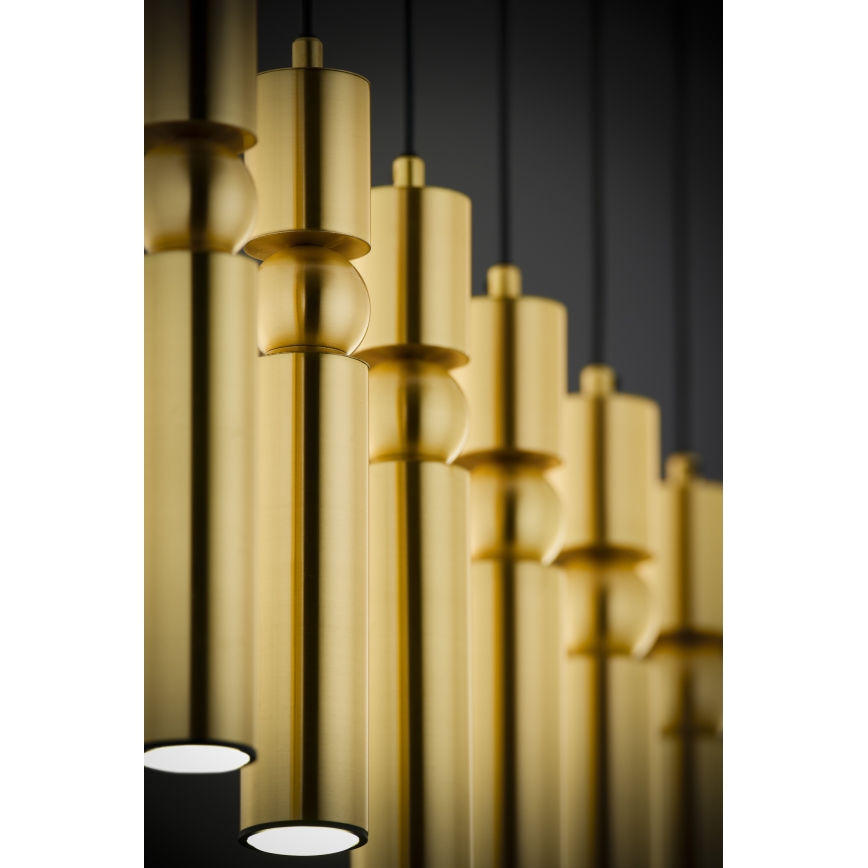 Jupiter 2011 - Candeeiro suspenso ALAS 6xGU10/10W/230V dourado