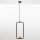 Jupiter 2023 - Candeeiro suspenso ZAFRA 1xG9/10W/230V preto/dourado/transparente