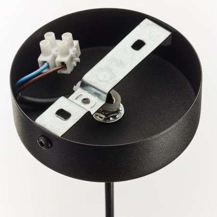 Jupiter 2028 - Candeeiro suspenso FIORI 1xG9/10W/230V preto/dourado/transparente