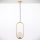 Jupiter 2042 - Candeeiro suspenso IGON 1xE14/40W/230V dourado