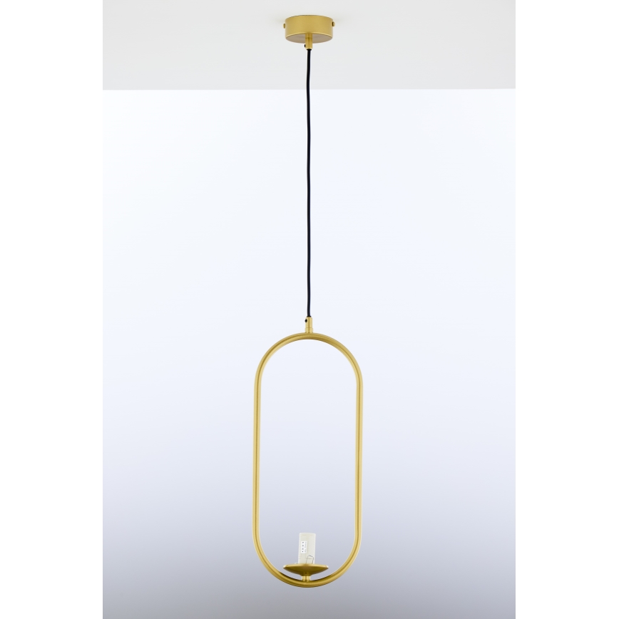 Jupiter 2042 - Candeeiro suspenso IGON 1xE14/40W/230V dourado