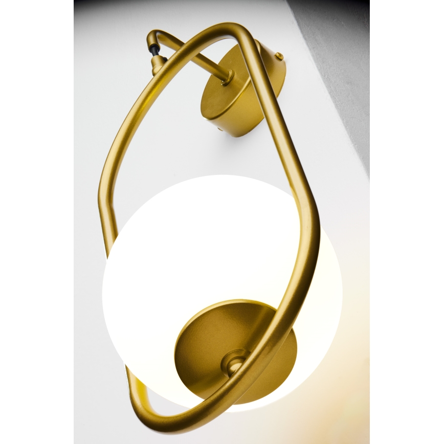 Jupiter 2043 - Candeeiro de parede IGON 1xE14/40W/230V dourado