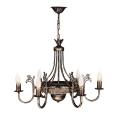 Jupiter 224 - KO 6 - Candelabro pendente KORONA 6xE14/40W/230V