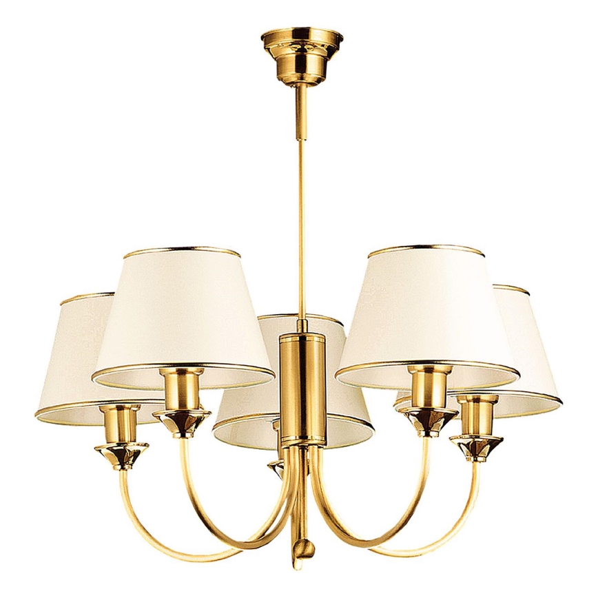 Jupiter 286 - CL 5 - Candelabro pendente CLASSIC 5xE27/60W/230V