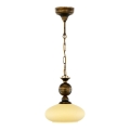 Jupiter 389 - BO-1 - Candelabro suspenso BOLERO 1xE27/60W/230V