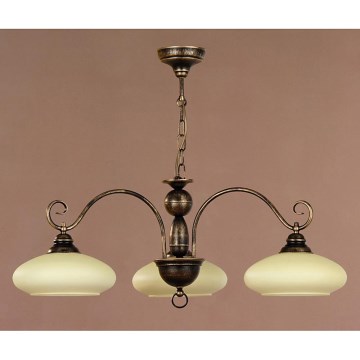 Jupiter 391 BO-3 - Candelabro numa corrente BOLERO 3xE27/60W/230V