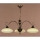 Jupiter 391 BO-3 - Candelabro numa corrente BOLERO 3xE27/60W/230V