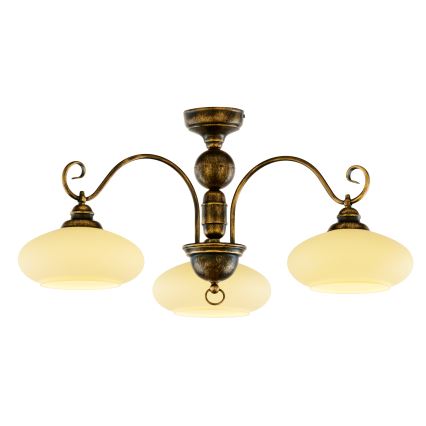 Jupiter 397 - BO-3 PL - Candelabro integrado BOLERO 3xE27/60W