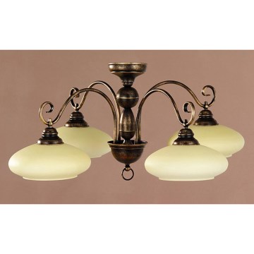Jupiter 398 - BO-4PL- Candelabro integrado BOLERO 4xE27/60W/230V