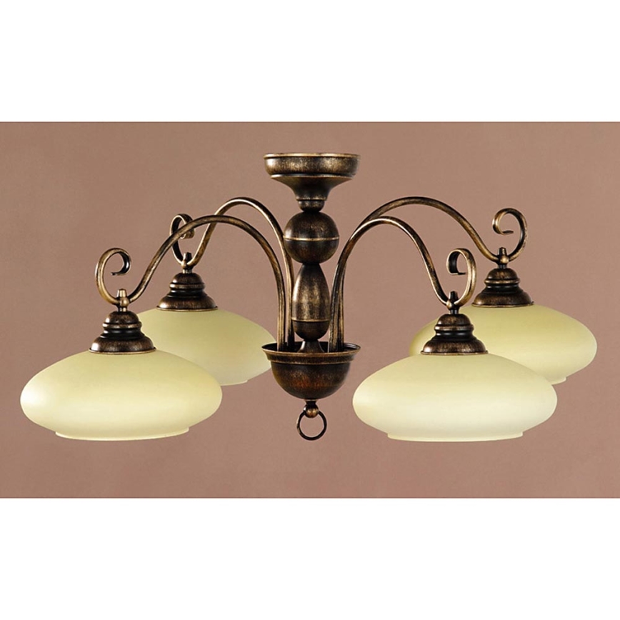 Jupiter 398 - BO-4PL- Candelabro integrado BOLERO 4xE27/60W/230V