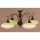 Jupiter 398 - BO-4PL- Candelabro integrado BOLERO 4xE27/60W/230V