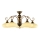Jupiter 399 - BO-5-PL - Candelabro integrado BOLERO 5xE27/60W/230V