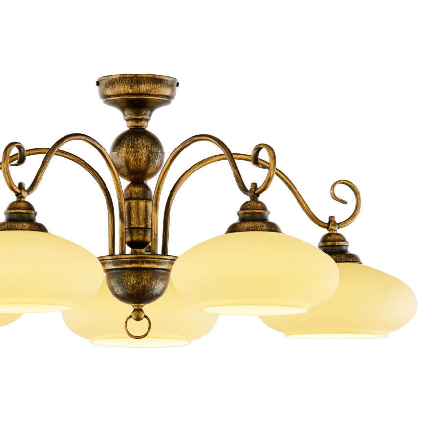 Jupiter 399 - BO-5-PL - Candelabro integrado BOLERO 5xE27/60W/230V