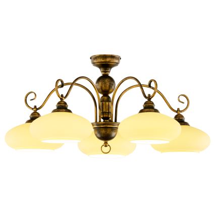Jupiter 399 - BO-5-PL - Candelabro integrado BOLERO 5xE27/60W/230V