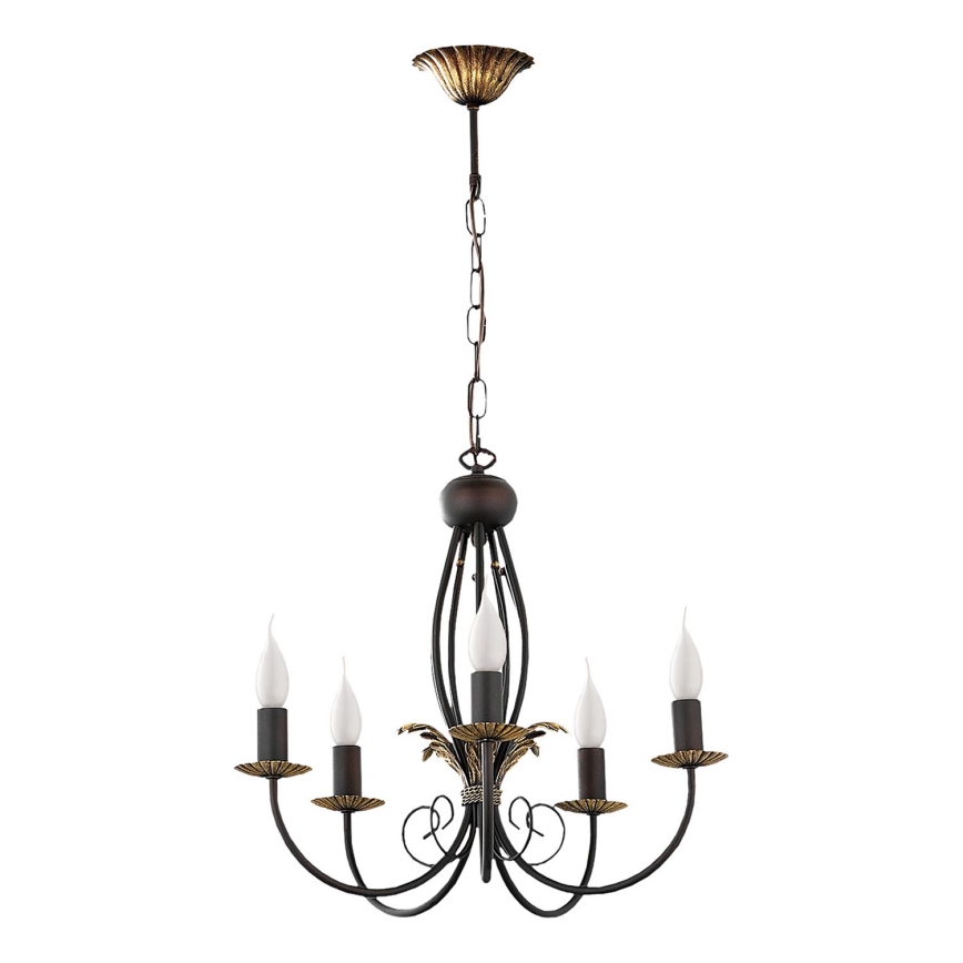 Jupiter 592 - PR 5 -  Candelabro numa corrente PORTO 5xE14/40W/230V