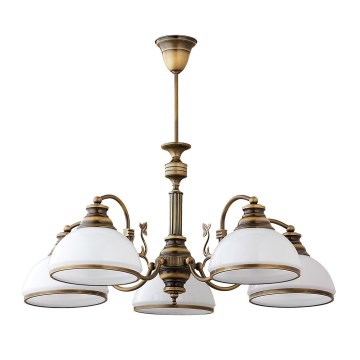 Jupiter 624 - ZU 5 - Candelabro pendente ZEUS 5xE27/60W/230V