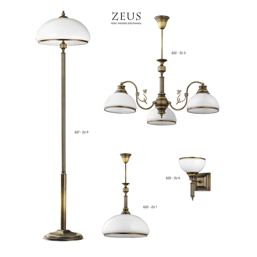 Jupiter 624 - ZU 5 - Candelabro pendente ZEUS 5xE27/60W/230V