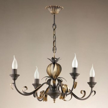 Jupiter 740 - Candelabro pendente numa corrente LIMA 4xE14/40W/230V