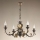 Jupiter 740 - Candelabro pendente numa corrente LIMA 4xE14/40W/230V