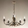 Jupiter 741 - LM 5 - Candelabro pendente numa corrente LIMA 5xE14/40W/230V