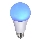 JUST LIGHT. 08132-56 - Lâmpada LED LILUCO E27/4W/230V azul