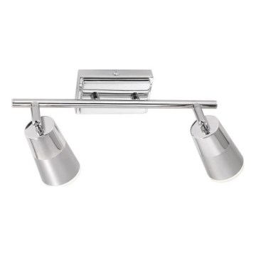JUST LIGHT. 11229-17 - Foco LED DALLI 2xLED/3,5W/230V cromado brilhante