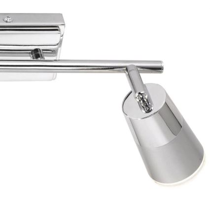 JUST LIGHT. 11229-17 - Foco LED DALLI 2xLED/3,5W/230V cromado brilhante