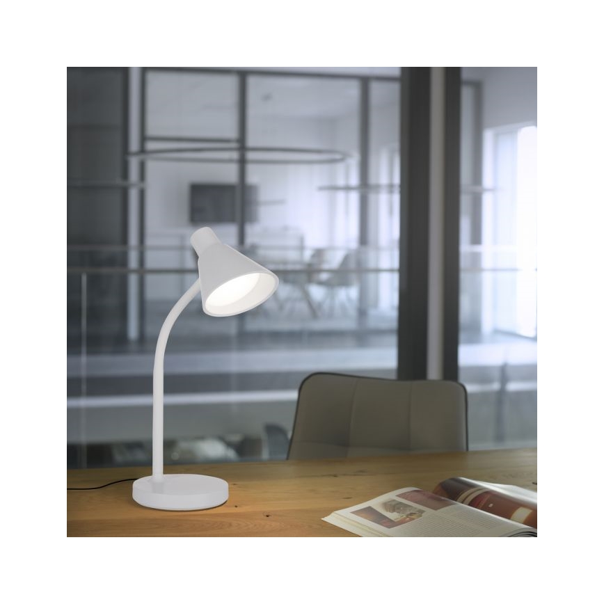 JUST LIGHT. 11248-16 - Candeeiro de secretária flexível LED PIXIE LED/4,5W/230V branco